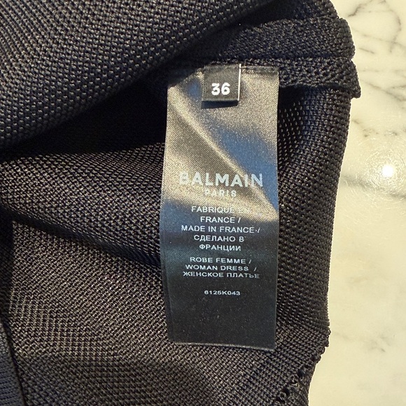 Balmain
short gold-tone buttons knit dress - Picture 14 of 15